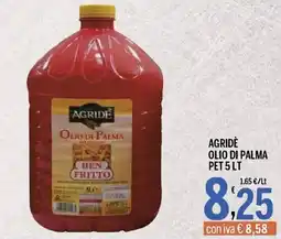 Gruppo Pascar Agridè olio di palma offerta