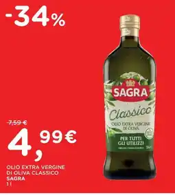 Poli Olio extra vergine di oliva classico Sagra offerta