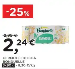 Poli Germogli di soia Bonduelle offerta