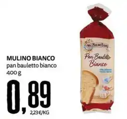 PRO7 Supermercati Mulino Bianco pan bauletto bianco offerta
