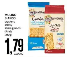 PRO7 Supermercati Mulino Bianco Cracker Salati/ Senza granelli di sale offerta