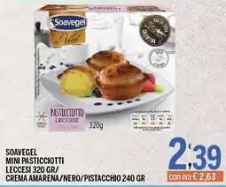 Gruppo Pascar Soavegel mini pasticcotti leccesi offerta