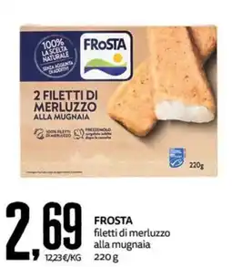 PRO7 Supermercati Frosta filetti di merluzzo alla muggiaia offerta