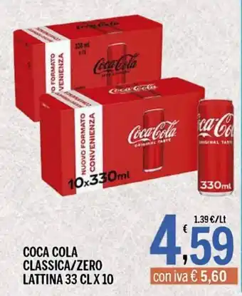 Coca Cola Classica/Zero