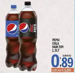 Gruppo Pascar Pepsi Cola vari tipi offerta