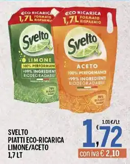 Gruppo Pascar Svelto piatti eco-ricarica offerta
