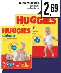 PRO7 Supermercati Huggies unistar pannolini offerta