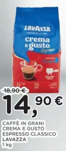 Poli Caffè in grani crema e gusto espresso classico Lavazza offerta