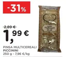 Poli Pinsa multicereali Piccinini offerta