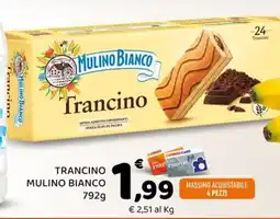 Conad Margherita Trancino Mulino Bianco offerta