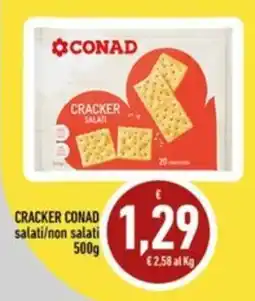Conad Margherita Cracker Conad salati offerta