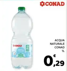 Conad Margherita Acqua naturale Conad offerta