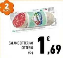 Conad Margherita Salame Citterino Citterio offerta
