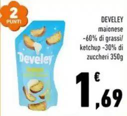 Conad Margherita Develey maionese offerta