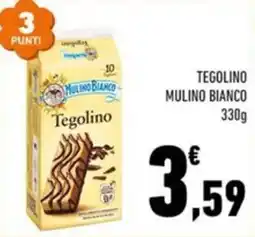Conad Margherita Tegolino Mulino Bianco offerta
