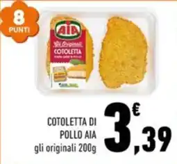 Conad Margherita Cotoletta di pollo AIA offerta