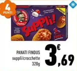 Conad Margherita Panati Findus Suppli offerta