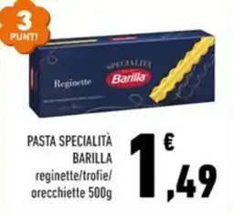 Conad Margherita Pasta Specialità Barilla offerta