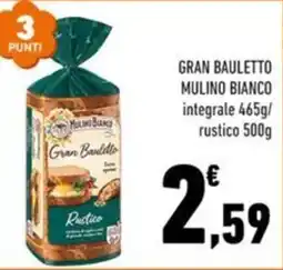 Conad Margherita Gran Bauletto Mulino Bianco Rustico offerta