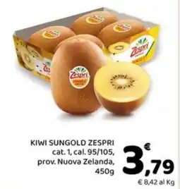 Conad Margherita Kiwi SunGold Zespri offerta