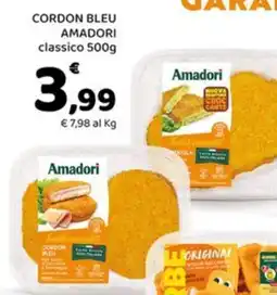 Conad Margherita Cordon bleu Amadori classico offerta