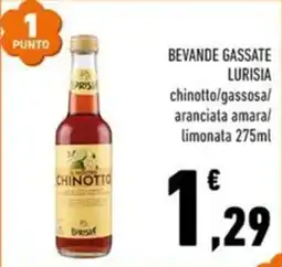 Conad Margherita Chinotto Lurisia offerta