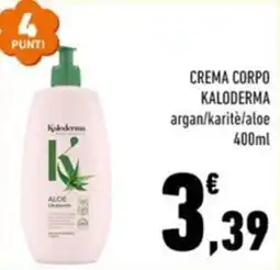 Conad Margherita Crema corpo Kaloderma offerta
