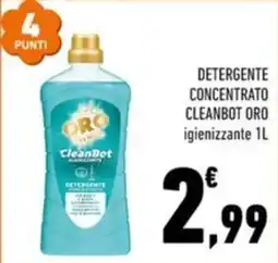 Conad Margherita Detergente concentrato CleanBot Oro igienizzante offerta