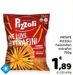Conad Margherita Patate pizzoli fiammiferi extrafini offerta