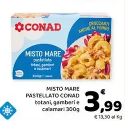 Conad Margherita Misto mare pastellato conad offerta