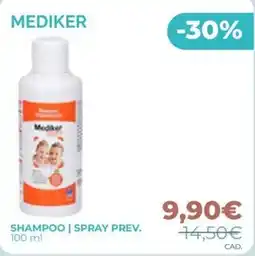Linfa Farmacie Mediker Shampoo | Spray Prev. offerta