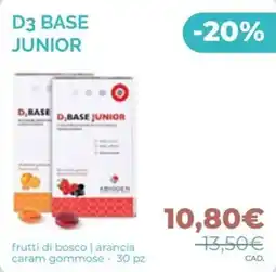 Linfa Farmacie D3 BASE JUNIOR offerta