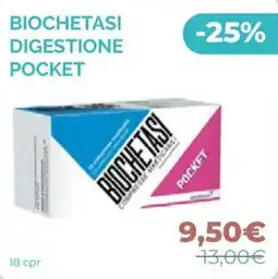 Linfa Farmacie Biochetasi digestione pocket offerta