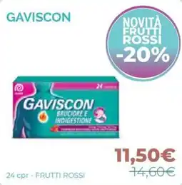 Linfa Farmacie Gaviscon bruciore e indigestione offerta
