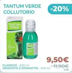 Linfa Farmacie Tantum Verde collutorio offerta