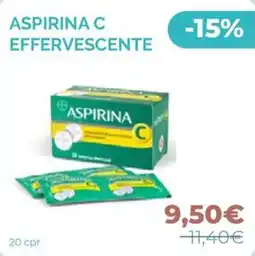 Linfa Farmacie Aspirina C effervescente offerta