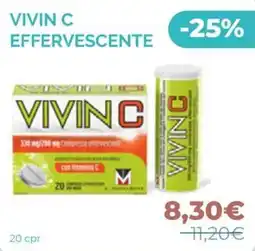 Linfa Farmacie Vivin C effervescente offerta