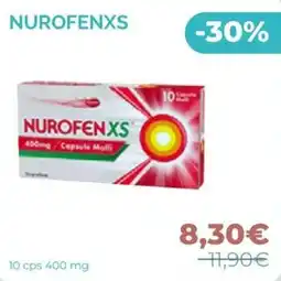Linfa Farmacie Nurofen XS 400mg Capsule Mollì offerta