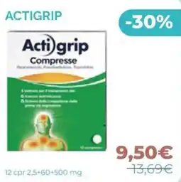 Linfa Farmacie Actigrip Compresse offerta