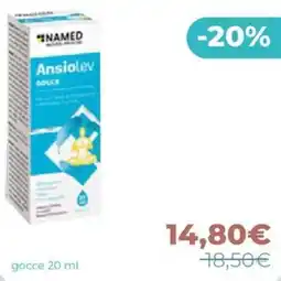 Linfa Farmacie Ansiolev gocce offerta