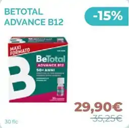 Linfa Farmacie BeTotal Advance B12 offerta