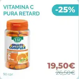 Linfa Farmacie Vitamina C pura retard ESI Multi Complex offerta