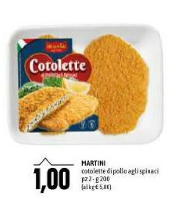 Emi Supermercati Cotolette di pollo offerta