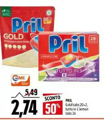 Emi Supermercati Detersivo lavastoviglie offerta