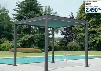 Pergola disponibile anche