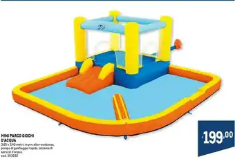 Mini parco giochi acqua