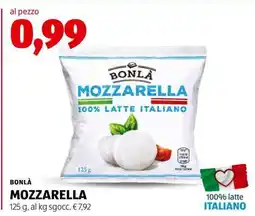 ALDI BONLÀ MOZZARELLA offerta