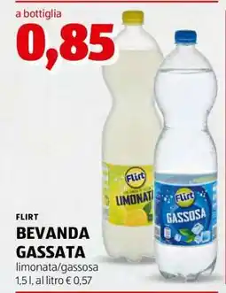 ALDI FLIRT BEVANDA GASSATA offerta