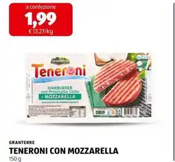ALDI TENERONI CON MOZZARELLA offerta