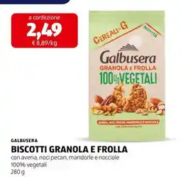 ALDI GALBUSERA BISCOTTI GRANOLA E FROLLA offerta